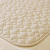 うれしいお手頃価格！洗えるベッドパッド  制菌加工付き中わたで清潔！西川 西川リビング　ベッドパッドBZ3001Q（200cm用）＜日本製＞