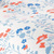 北欧テキスタイルブランド『フィンレイソン』シリーズ　綿100％でやさしい肌触りの枕カバー   西川/西川産業 東京西川 ピロケース FI4601 （ULLA/ウッラ） 45×65cm(43×63cm用)