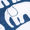 北欧テキスタイルブランド『フィンレイソン』シリーズ  軽くて暖か！ソフトな肌触りの冬用枕カバー。西川/西川産業 東京西川　ピローケースFI0652エレファンティ 45×65cm(43×63cm用)