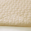 洗えるベッドパッド！制菌加工付き中わたで清潔！西川  西川リビング　ベッドパッド/BZ3001D（200cm用）＜日本製＞