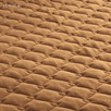 寒い季節のエコ対策にも！寝床内を快適温度に保つパイル綿100％の敷きパッド　ロマンス小杉　warm support 敷きパッド310S（秋冬向き）＜日本製＞