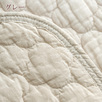 ふわふわの柔らかさ 2重ガーゼでやさしい肌ざわりの敷きパッド  中綿もしっかり『綿100％』ロマンス小杉　ワンウォッシュガーゼ敷きパッド イブル 361D_0304