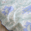 【V&A】ウィリアムモリス『Anemone・アネモネ』綿100％で吸湿性抜群。シャンカール綿で柔らかさアップ。ロマンス小杉  ハーフケット735『140×90cm』＜日本製＞