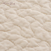 表・裏・中綿もすべて天然素材『綿100％』で吸湿性抜群！西川  東京西川[西川産業]　水洗い敷きパッド イブル スリーピュアLP3637S_0304